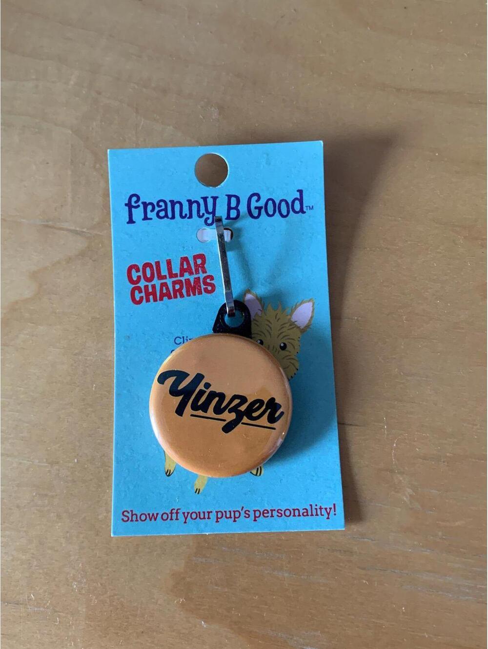 Yinzer Frannybgood Pet Collar Charm Accessory​